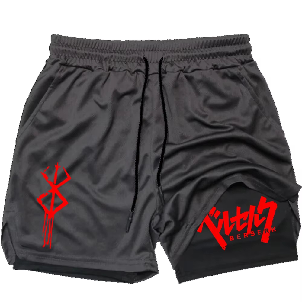 Compression Shorts Athletes - Erkekler için 2'si 1 arada Kompresyon