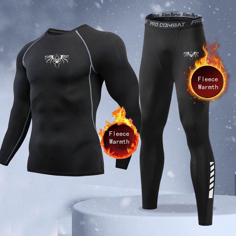 Thermal Long John - Yeni 2 Parçalı Kışlık Sıcak Erkek