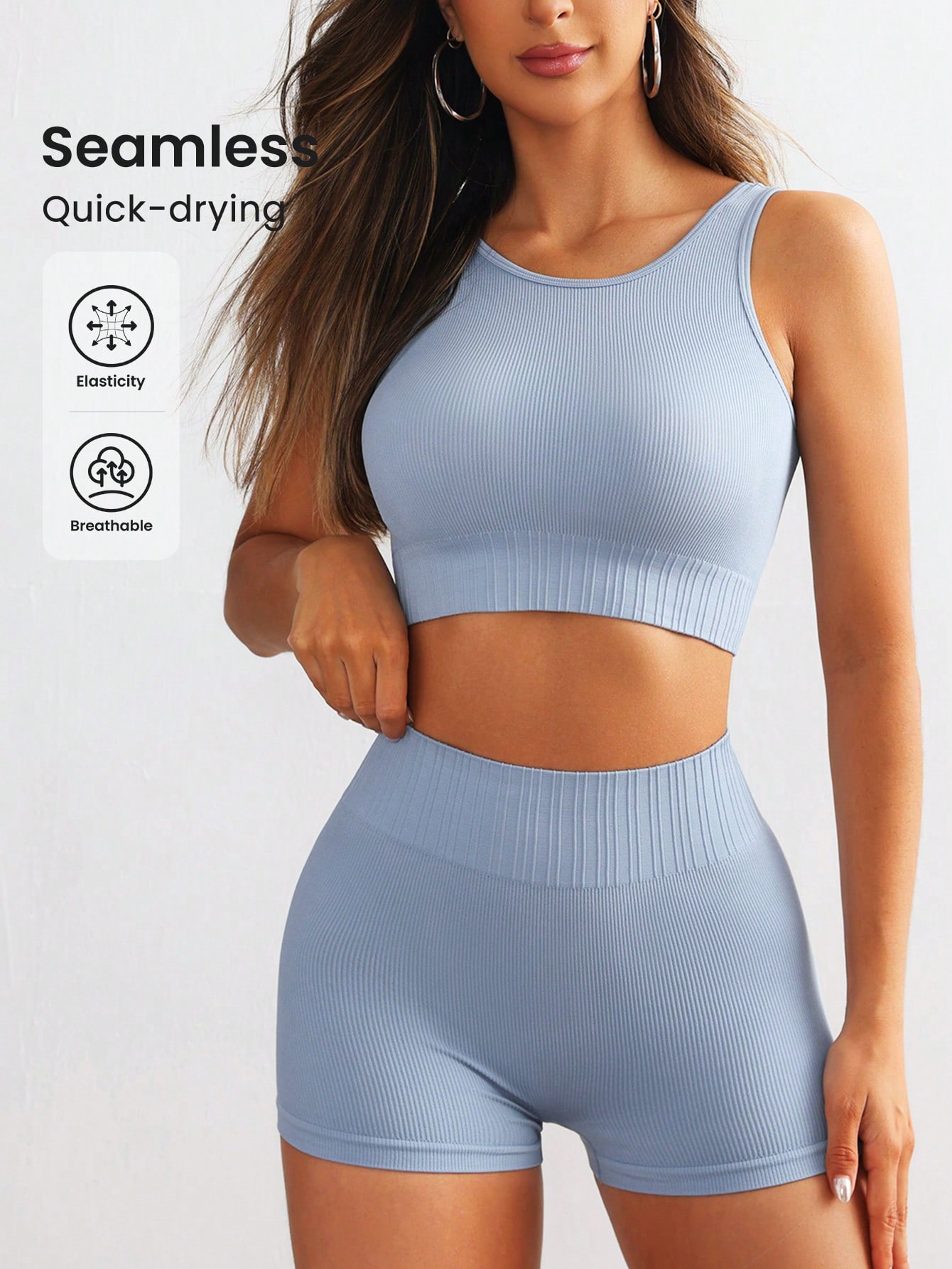 Kadınlar İçin Dikişsiz Fitilli - Tank Top Ribbed incelemesi ve fiyatı